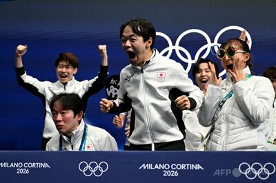 鍵山が男子SPで首位、日本はフィギュア団体戦2位で最終日へ ミラノ・コルティナ五輪