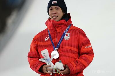 二階堂蓮、ジャンプ男子LHで銀メダル ミラノ・コルティナ五輪