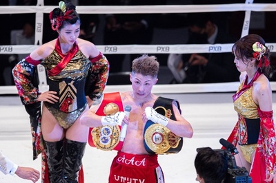 「怪物」井上が王座防衛、無名の挑戦者にてこずるも8回TKO