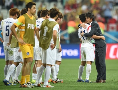 韓国の洪監督、敗退受けて去就を思案