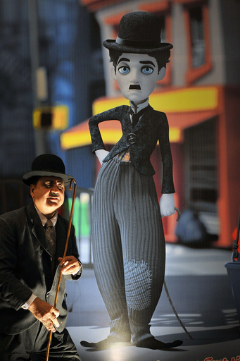 チャップリンが3Dアニメで現代に復活