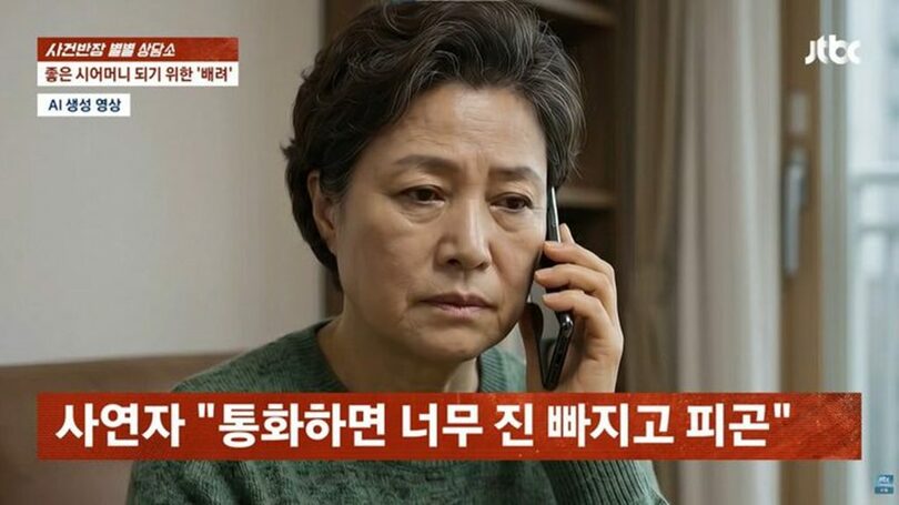 JTBC「事件班長」放送画面キャプチャ (c)NEWSIS