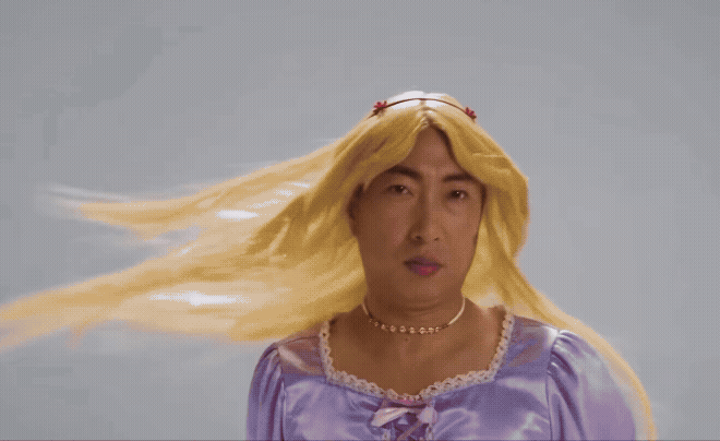 チョン・ジュナが公開したAIダンス動画＝本人のSNSより(c)NEWSIS