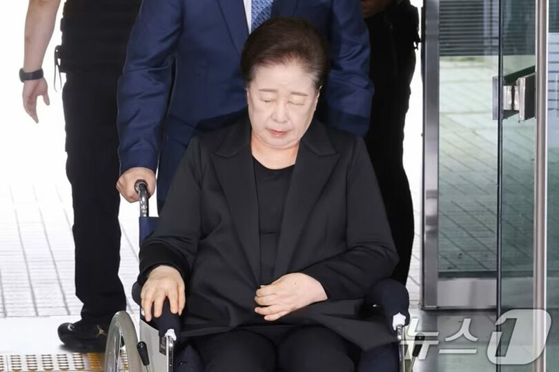 世界平和統一家庭連合（統一教会）のハン・ハクチャ（韓鶴子）総裁(c)news1
