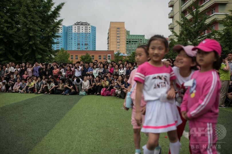 「朝鮮少年団」の創立記念日 金正恩氏への忠誠誓う