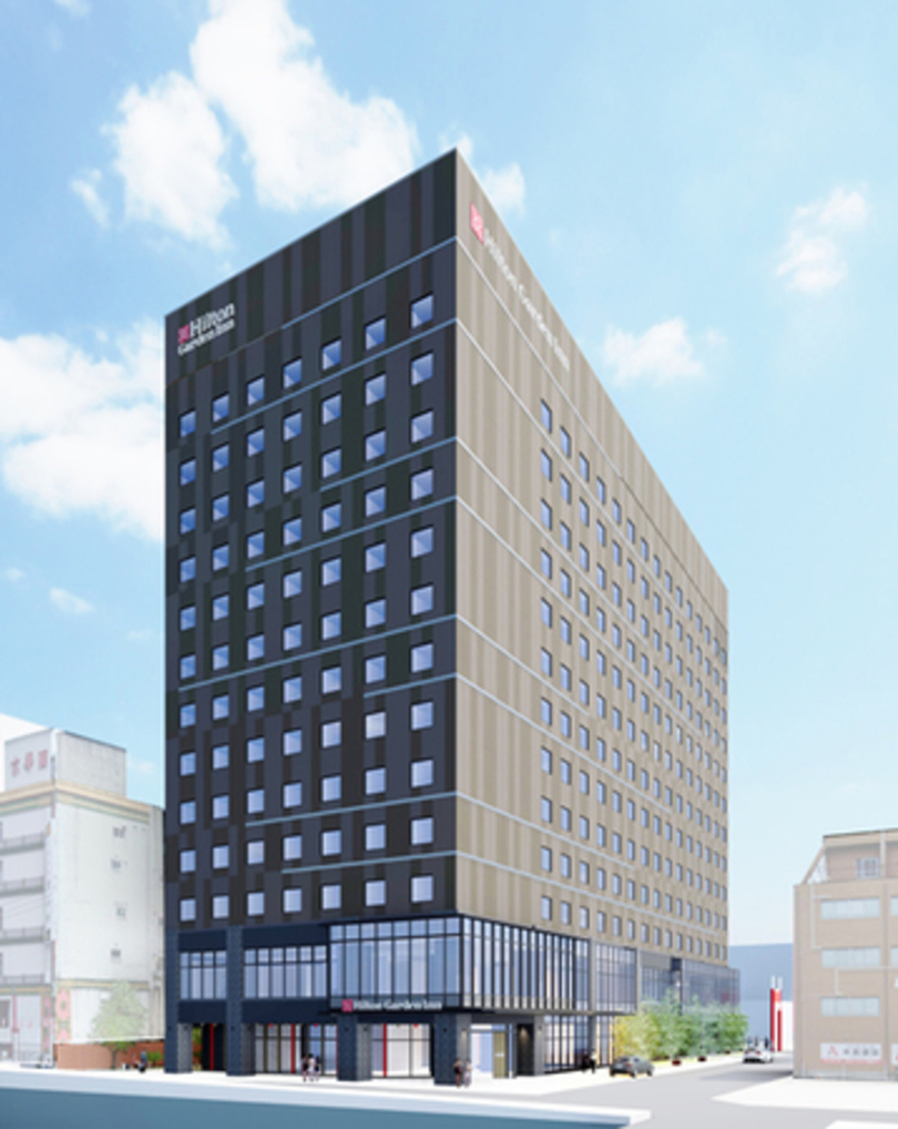 エリア最大級客室数313室の「ヒルトン・ガーデン・イン長崎中華街」 2027年前半に開業予定