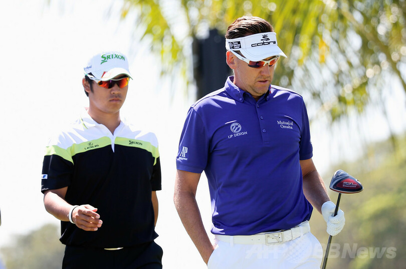 松山が「ばか」発言のポールターに謝罪、キャデラック選手権