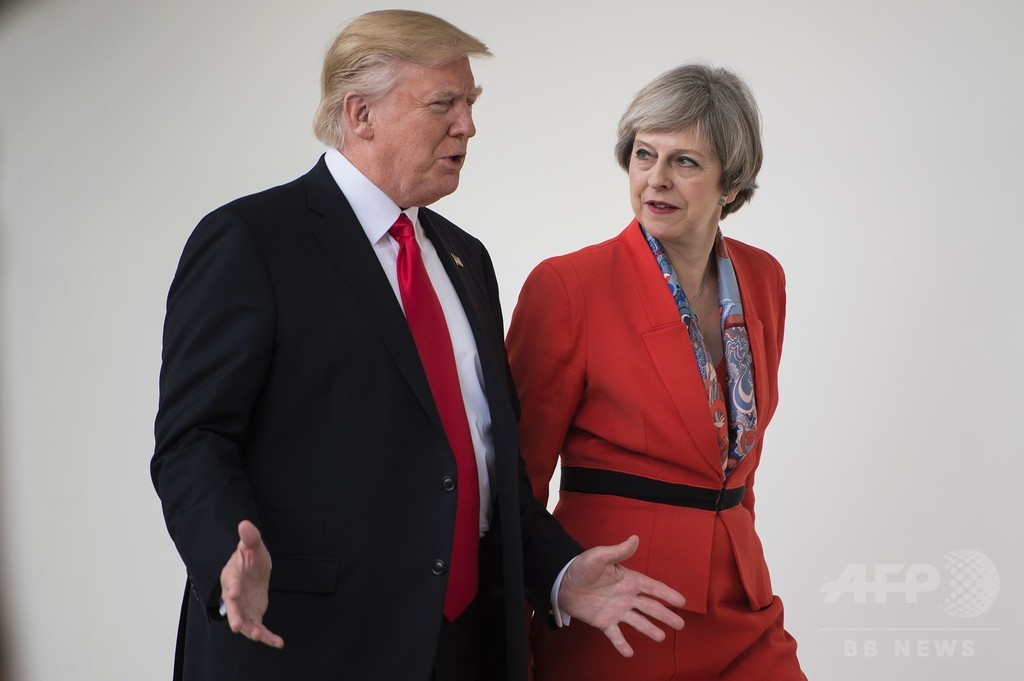 米入国禁止令は「誤り」 メイ英首相が批判 米入国禁止令は「誤り」 メイ英首相が批判