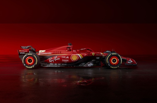 フェラーリが2024年の新車「SF-24」発表 写真7枚 国際ニュース：AFPBB News