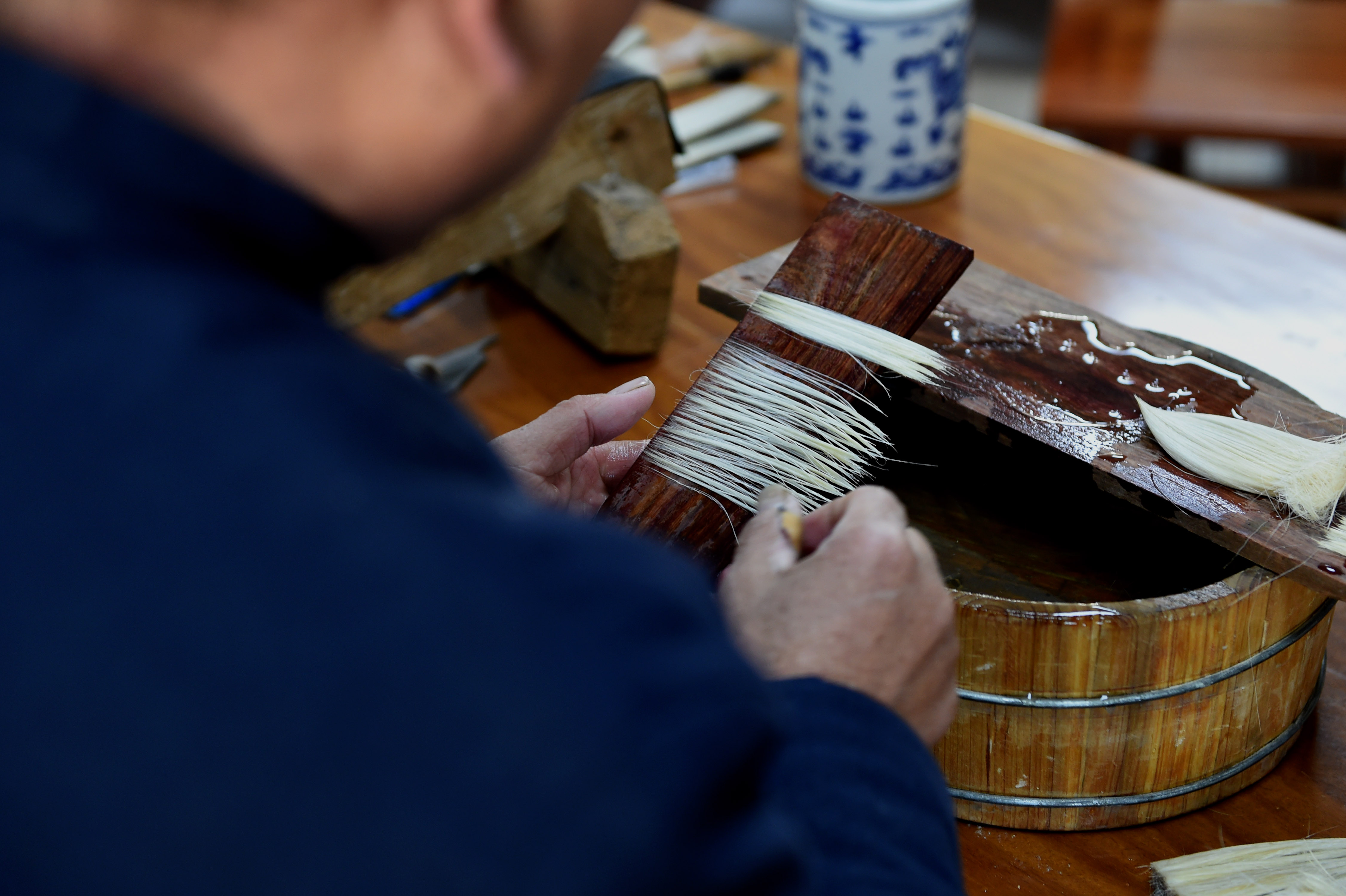 中国国家級無形文化遺産 中国宣筆 正宗純狼毫 唐筆 宣筆