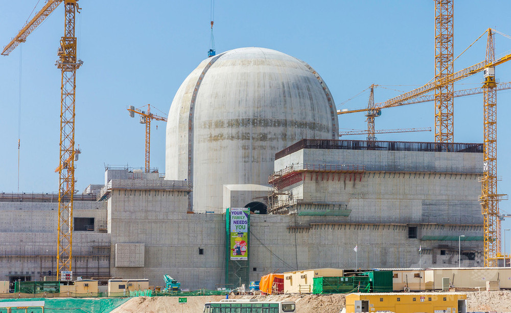 Uae初の原子炉完成 韓国の企業連合が建設 写真1枚 国際ニュース Afpbb News