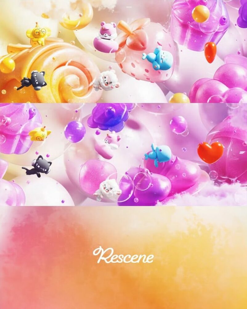 RESCENE、3rdミニアルバム「lip bomb」スペシャル映像公開 写真枚 国際