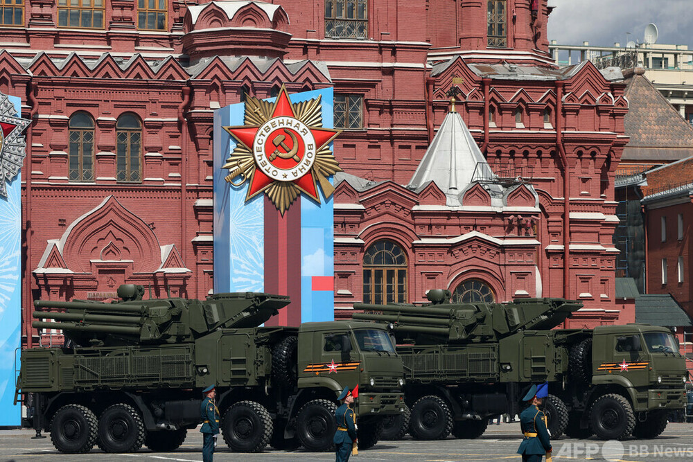 モスクワの国防省屋上などに対空ミサイル 大統領府は沈黙 写真1枚 国際