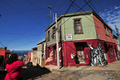 南米チリ中部にある世界遺産の港湾都市バルパライソ（Valparaiso）の街並み（2008年2月23日撮影）。(c)AFP/MARTIN BERNETTI