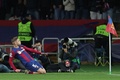 サッカー欧州チャンピオンズリーグ、決勝トーナメント1回戦第2戦、FCバルセロナ対ナポリ。先制点を喜ぶFCバルセロナのフェルミン・ロペス（2024年3月12日撮影）。(c)LLUIS GENE/ AFP