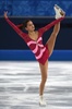 ソチ冬季五輪、フィギュアスケート女子シングル・フリースケーティング（FS）。演技に臨むアンネ・リネ・ヤシェム（Anne Line Gjersem、2014年2月20日撮影）。(c)AFP/DAMIEN MEYER