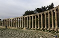 ヨルダンの首都アンマンから約50キロに位置するジェラシュの古代ローマ時代の遺跡（2003年4月2日撮影、資料写真）。(c)Christophe SIMON / AFP