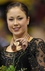 表彰式に臨むラウラ・レピスト。(c)AFP/MLADEN ANTONOV