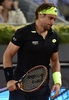テニス、マドリード・オープン、男子シングルス準々決勝。落胆した様子をみせるダビド・フェレール（2015年5月8日撮影）。(c)AFP/JAVIER SORIANO