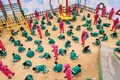 韓国ドラマ「イカゲーム」のワンシーン。ネットフリックス提供（撮影日不明）。(c)AFP PHOTO / NETFLIX / YOUNGKYU PARK