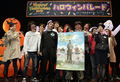 2007年10月27日、六本木ヒルズで開催された、映画『ゾンビーノ（Zombino）』のPRを行うゾンビに扮したモデル。(c)AFP/TOSHIFUMI KITAMURA