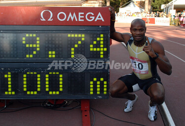 【匿名配送】パウエル選手 パウエル 股関節の故障から復帰 写真1枚 国際ニュース：AFPBB News