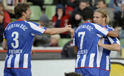 ヘルタ・ベルリン ボロニンのゴールでレバークーゼンを下す