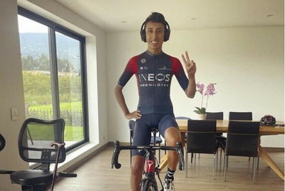 ベルナルが練習再開、大事故からわずか6週間