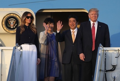 安倍首相とトランプ大統領がフロリダで「ゴルフ外交」