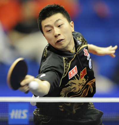 馬龍 メイスを下して4強入り、世界卓球