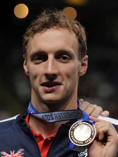 ギルクリスト 世界短水路選手権2008・男子200メートル平泳ぎを制す