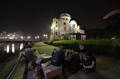 原爆投下から71年、広島で平和記念式典