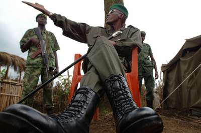 コンゴ民主共和国で反政府勢力に徴兵された子供たちが脱出