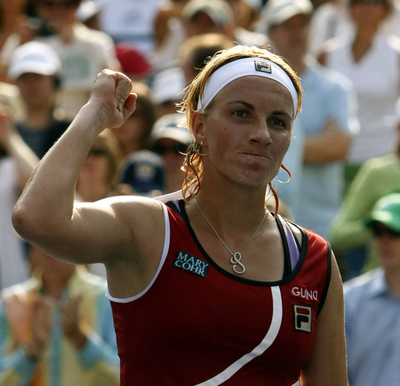 クズネツォワ チャクベターゼを降し全米決勝へ