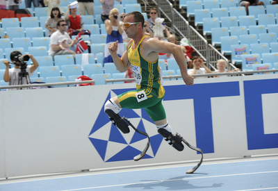 ピストリウスが男子400メートルで準決勝進出、世界陸上大邱大会