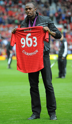 マンUファンのボルト、「痛い」NFL転向に興味なし