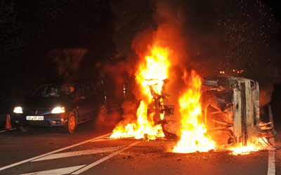 核廃棄物の輸送列車を阻止、ドイツ