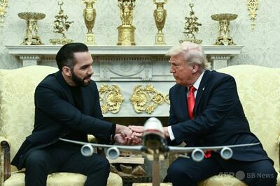 エルサルバドル大統領、トランプ氏と蜜月 誤送還者の米国送還を否定