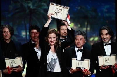 カンヌ映画祭、仏作品が最高賞 女性監督が活躍