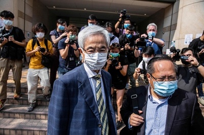 香港のベテラン民主活動家9人に有罪判決 無許可集会組織で
