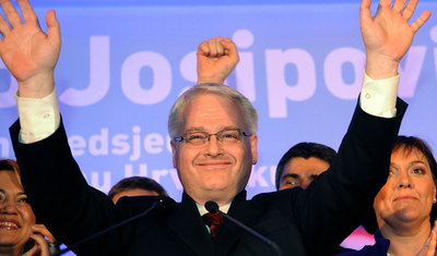 クロアチア大統領に音楽家の法学教授、EU加盟と汚職追放を公約