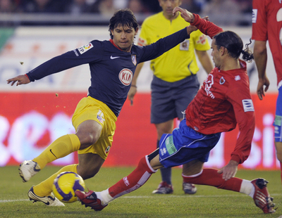 アトレティコ・マドリード ヌマンシアと分ける