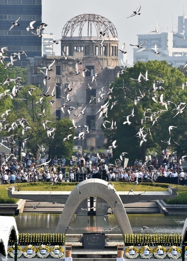 70回目の「原爆の日」、広島で平和記念式典