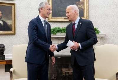 ロシア支援継続なら「代償」 NATO事務総長、中国に警告