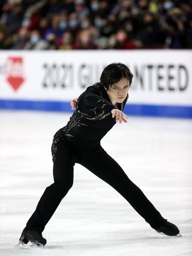 宇野は2位、ゾウ優勝でチェンの連覇ストップ スケート・アメリカ