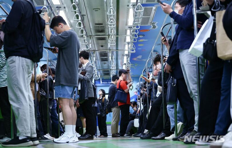 ソウル地下鉄7号線(c)NEWSIS