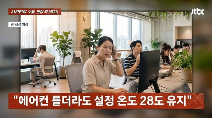 JTBC「事件班長」放送画面キャプチャ(c)NEWSIS