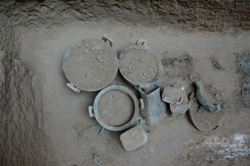 春秋時代の周王朝に似た墳墓を発見　陝西省