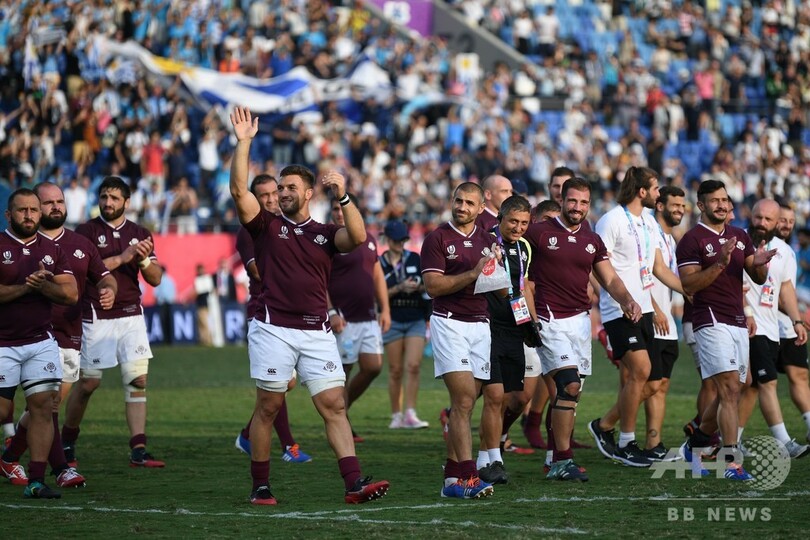 ジョージア戦後にロシアの曲、統括団体が謝罪 ラグビーW杯