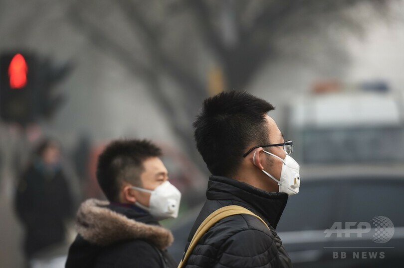 中国北部の大気汚染、危険レベルに PM2.5が基準の22倍